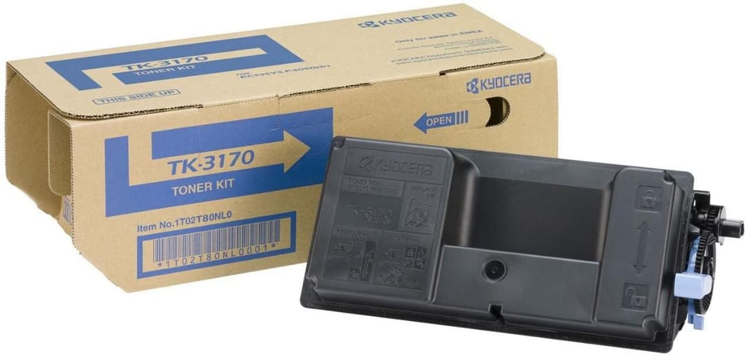 Kyocera TK-3170 Black Toner Cartridge (15,500 Pages) 1 pc(s) - Image 1