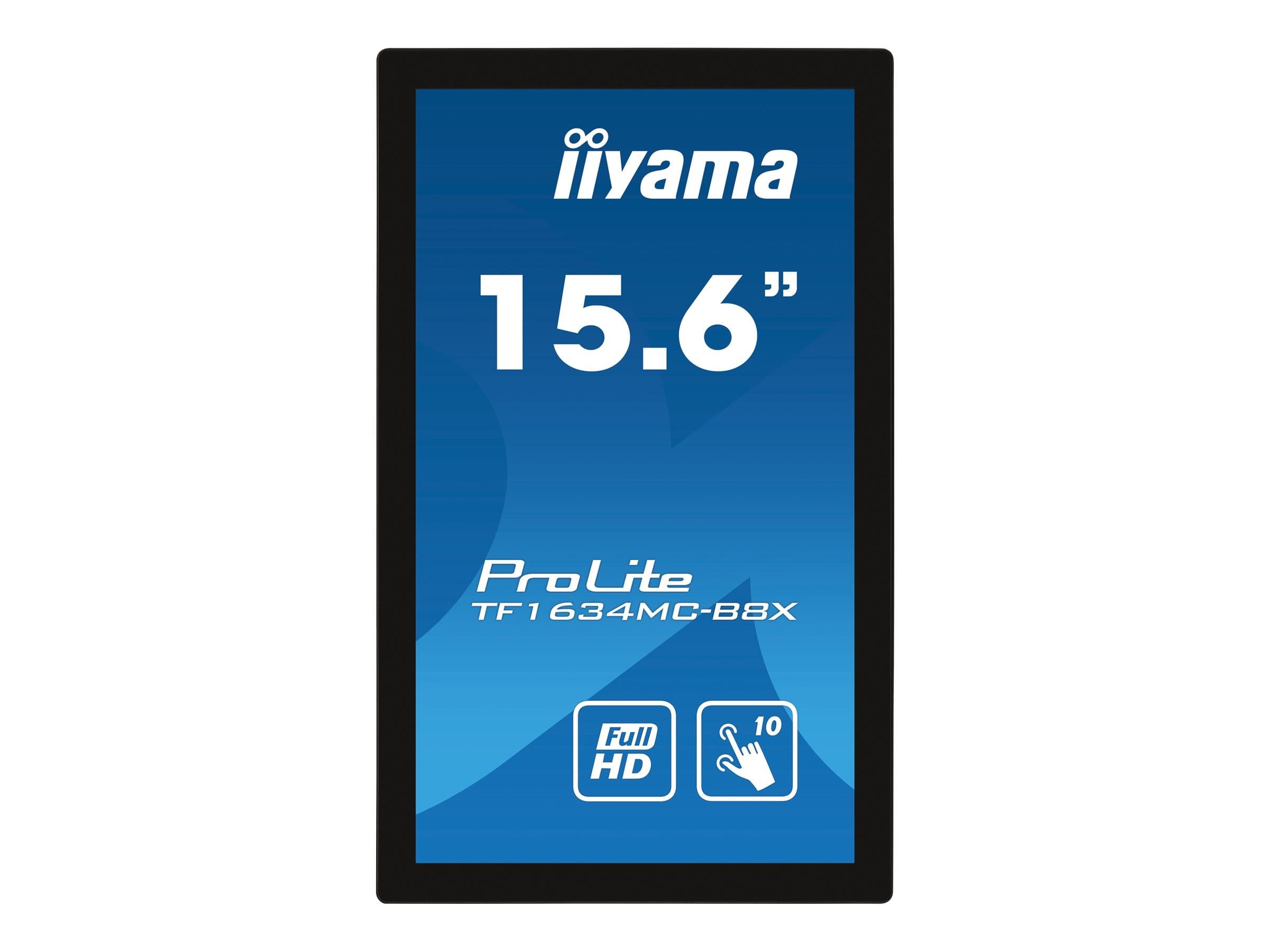 IIYAMA ProLite TF1634MC-B8X 15.6" Monitor Black