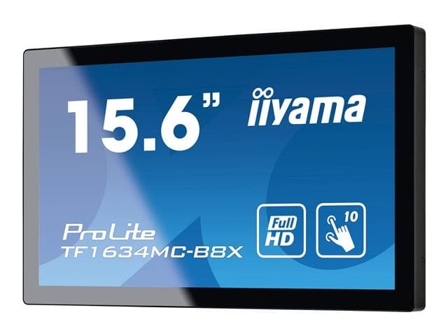 IIYAMA ProLite TF1634MC-B8X 15.6" Monitor Black - Image 3