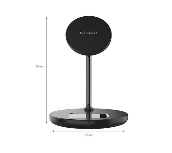 Silverlabel 29441SL51 Charging Stand 15W Black - Image 9