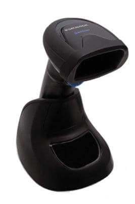 Datalogic QuickScan QBT2500 Bluetooth Barcode Scanner Kit with Base and USB Cable - Black