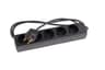 EL power strip with 5 earthed