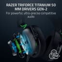 Razer BlackShark V3 Wireless Gaming Headset - Black thumbnail 3