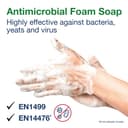 Tork Antimicrobial Foam Soap S4, Fragrance-Free, 1 x 1000ml, 520800 thumbnail 4