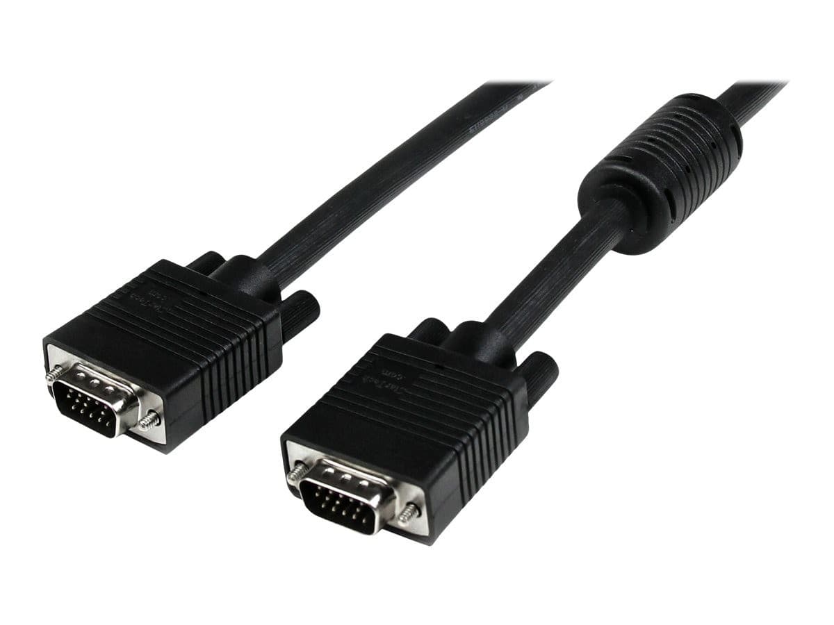 StarTech MXTMMHQ2M Coax High Resolution VGA Monitor Cable HD15 M/M 2m - Black