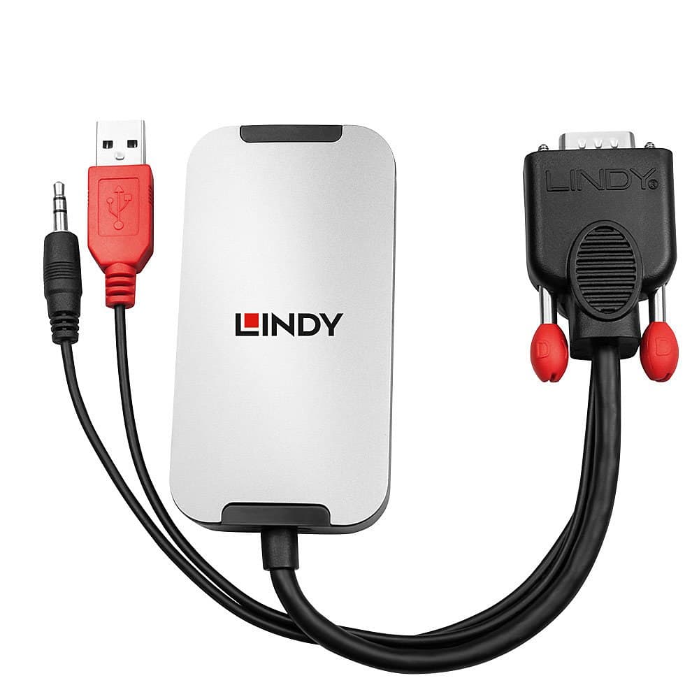 Lindy VGA to DisplayPort 1.2 Converter - Image 2