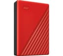 WD My Passport Portable Hard Drive - 4 TB, Red thumbnail 2