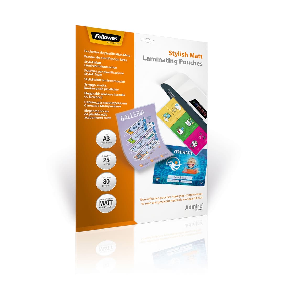 Fellowes 5602201 laminator pouch 25 pc(s) - Image 1