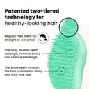 Tangle Teezer The Original Mini Detangling Hairbrush for Kids - Paradise Green thumbnail 2