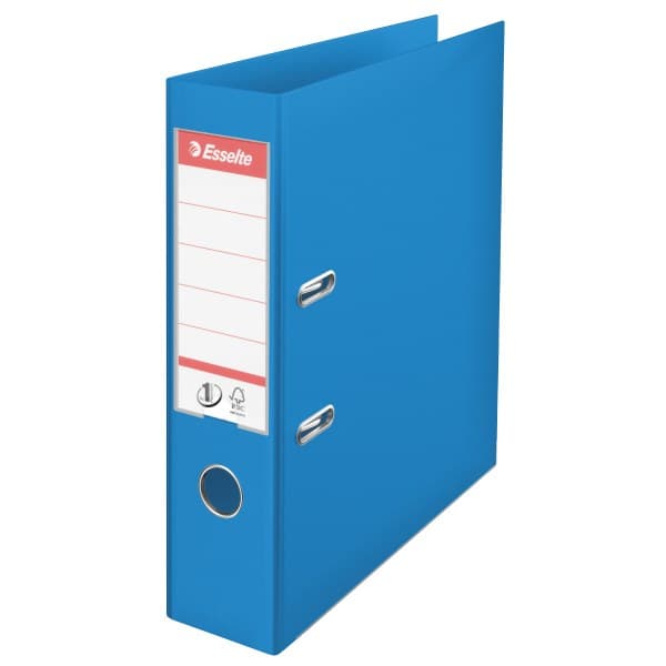 Esselte No.1 VIVIDA Lever Arch File PP, 30% pre-consumer recycled foil - Image 1