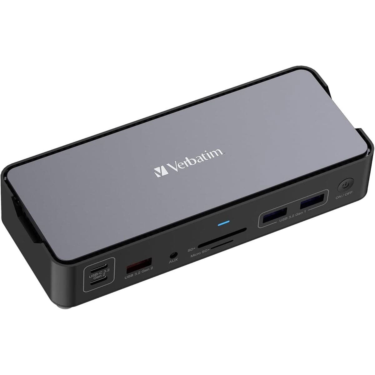 Verbatim USB-C ™Pro Docking Station 15-in-1 - for Speaker  Headset - Charging Capability - Memory Card Reader - SD  microSD - USB Type C - 3 Displays Supported - 8K @ 30Hz  4K - 7680 x 4320  ...