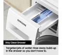 SAMSUNG Series 5 ecobubble WD80TA046BE/EU 8 kg Washer Dryer - White thumbnail 9