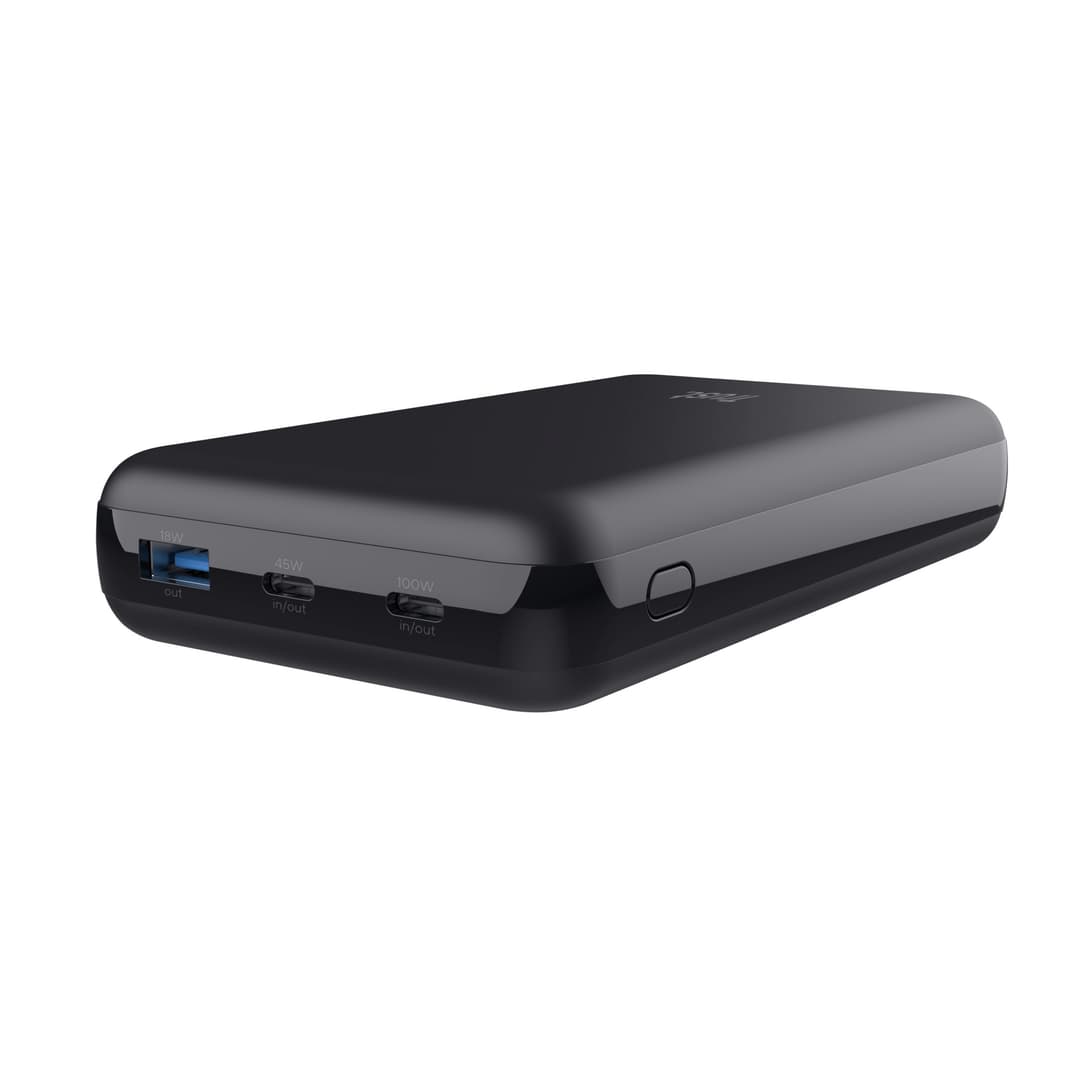 Trust Laro 100W Laptop Powerbank 20000mAh 2x USB-C 1x USB-A Black - Image 4