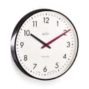 Acctim 22573 Riley 30cm Retro Black Wall Clock thumbnail 5
