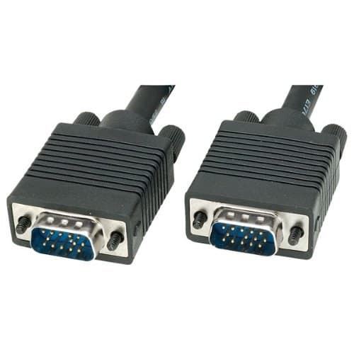Cables Direct 2m SVGA Cable in Black - Image 3