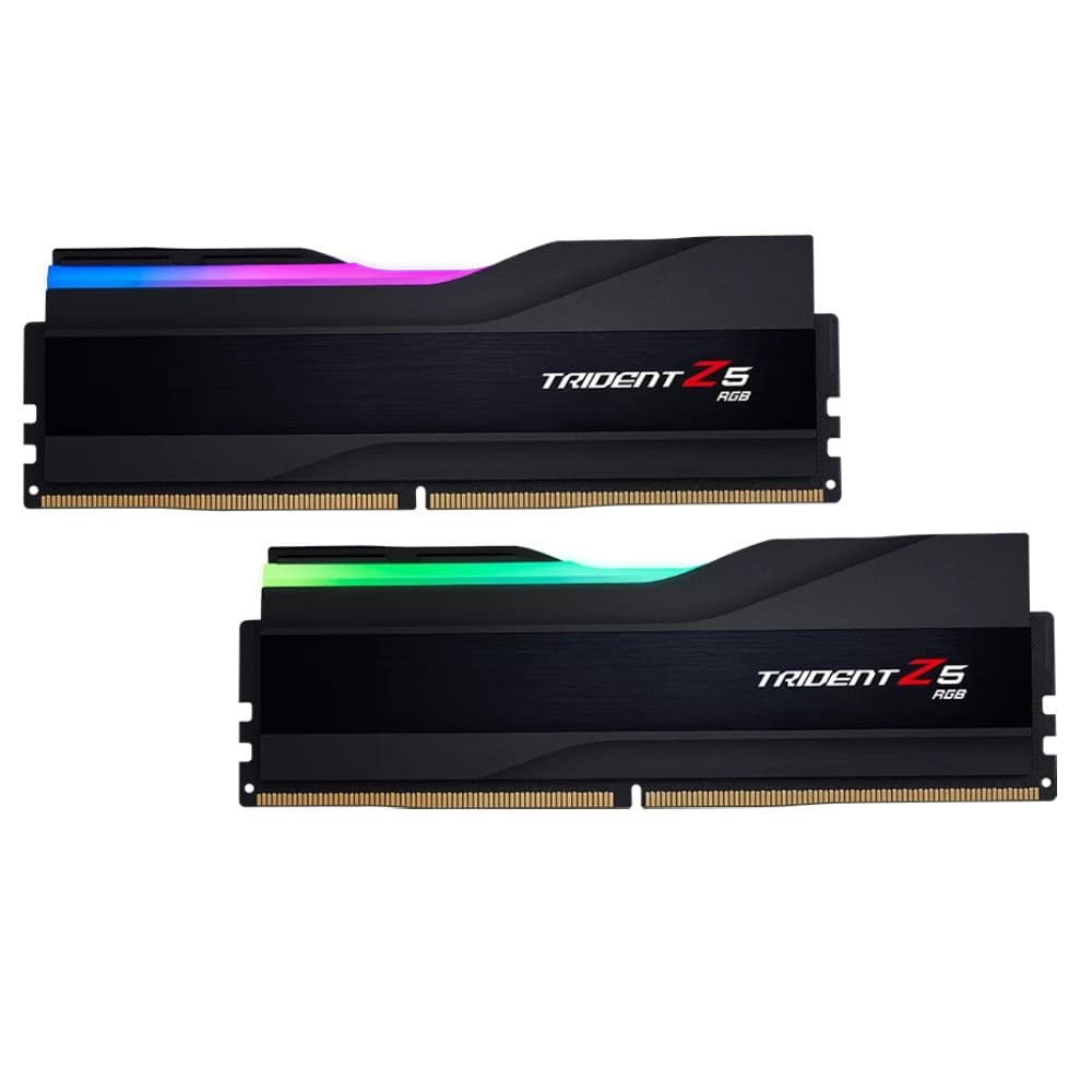 G.Skill Trident Z5 RGB 32GB (2 x 16GB) DDR5 7200MHz CL34 Desktop Memory Kit - Matte Black - Image 2
