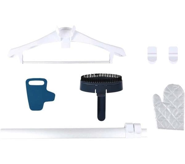 PIFCO 205711 Upright Clothes Steamer - Blue & White - Image 9