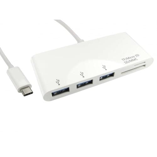 Hub USB Type-C vers 3 ports USB et lecteur de cartes - Image 2