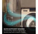 HAIER I Pro Series 3 HWD90-B14939S8 9 kg Washer Dryer - Graphite thumbnail 8
