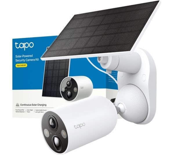 TP-Link Tapo C425 KIT 2K Solar-Powered Outdoor Security Camera - Image 4