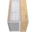 CORSAIR iCUE LINK 2500X RGB Micro-ATX Mid Tower PC Case - White & Bamboo Wood thumbnail 1