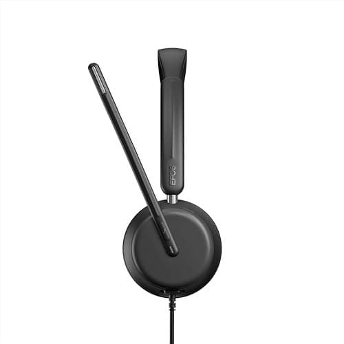 EPOS IMPACT 860 Dual-Sided Wired USB C and USB A Headset for PC with Noise-Canceling Mic, Super Wideband Audio, High-Performance Sound, Comfortable Fit for Business Calls & Office Use, Multi Compatibl - Image 2