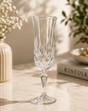 RCR Opera 23795020006 Crystal Champagne Flutes Stemmed Wine Glasses - Champagne thumbnail 2