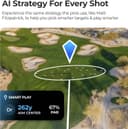 Arccos Smart Laser Golf Rangefinder with Slope Wind and AI Strategy - Black Grey thumbnail 5
