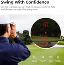 Arccos Smart Laser Golf Rangefinder with Slope Wind and AI Strategy - Black Grey thumbnail 7