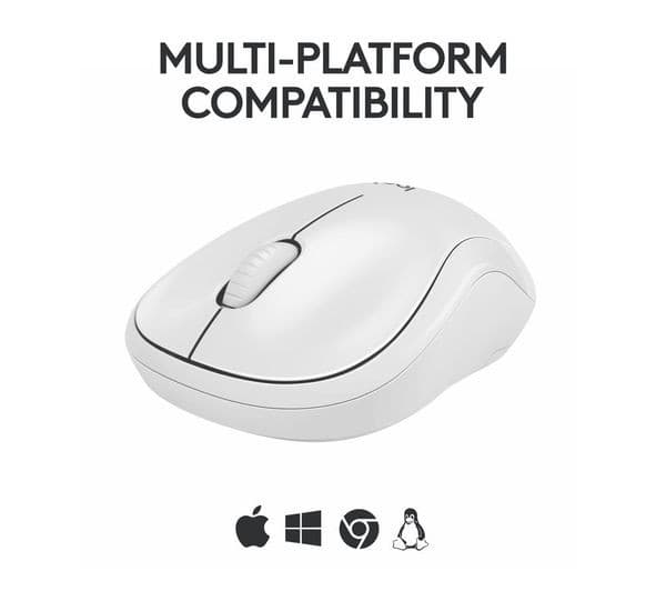 Logitech M240 Silent Bluetooth Mouse - Off-White - Image 6