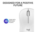 Logitech M240 Silent Bluetooth Mouse - Off-White thumbnail 8