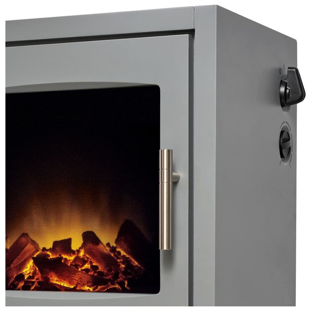 Adam Bergen Electric Stove-Grey - Image 4