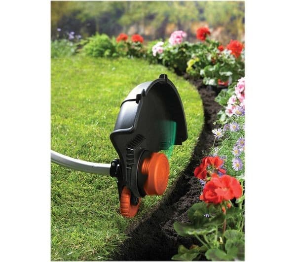BLACK + DECKER Strimmer GL7033-GB 700 W 33 cm Corded Grass Trimmer - Orange & Black - Image 3