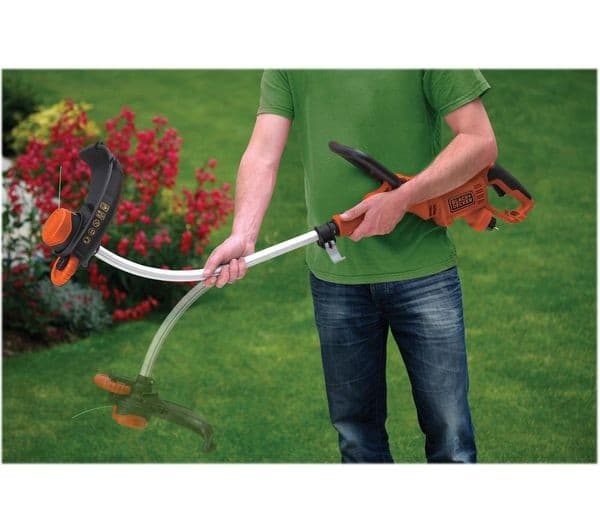 BLACK + DECKER Strimmer GL7033-GB 700 W 33 cm Corded Grass Trimmer - Orange & Black - Image 8