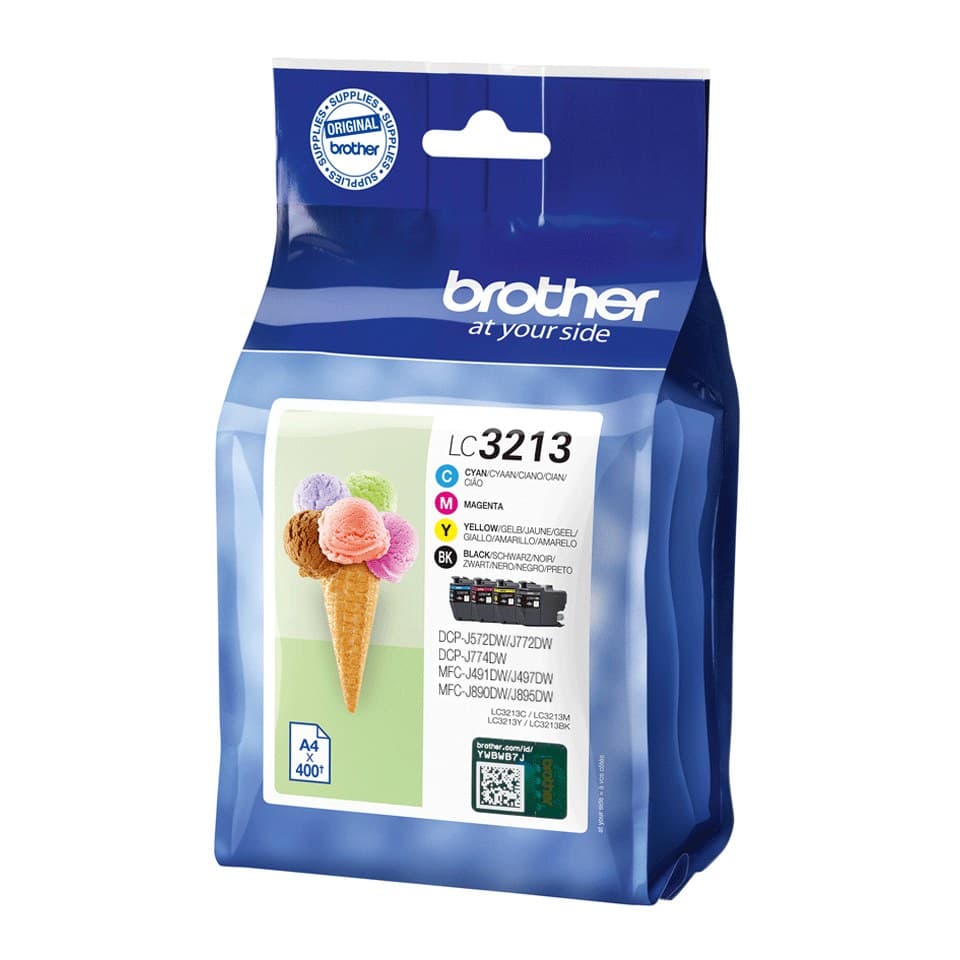 Brother LC3213VAL ink cartridge 4 pc(s) Original High (XL) Yield Black, Cyan, Magenta, Yellow - Image 2