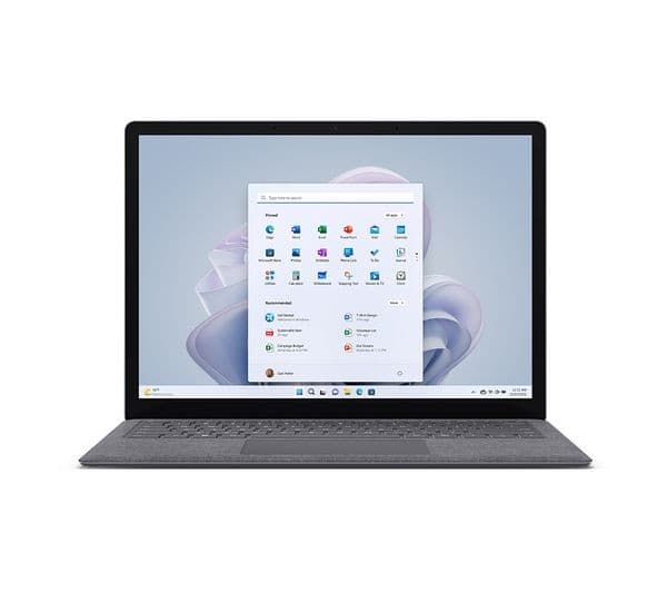 Microsoft Surface Laptop 5 13.5" Intel Core i5 8GB / 256GB - Platinum - Image 1