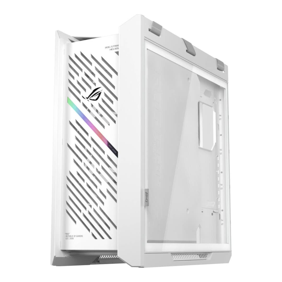 ASUS ROG Strix Helios II Tempered Glass Mid-Tower Gaming PC Case - White - Image 3