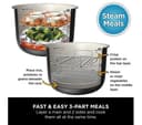 Ninja Foodi MAX 15-in-1 SmartLid OL750UK Multicooker & Air Fryer Stainless Steel & Black thumbnail 5