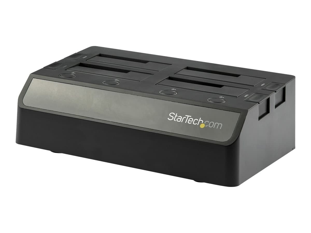 StarTech 4-Bay USB 3.1 Docking Station Black