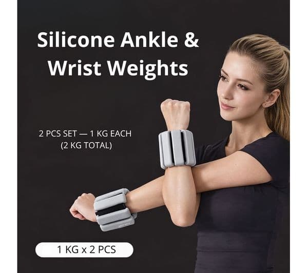 HEAD Wrist & Ankle Bangles 1kg Grey - Image 3