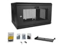 StarTech RK616WALM 6U Rack Cabinet Black thumbnail 4