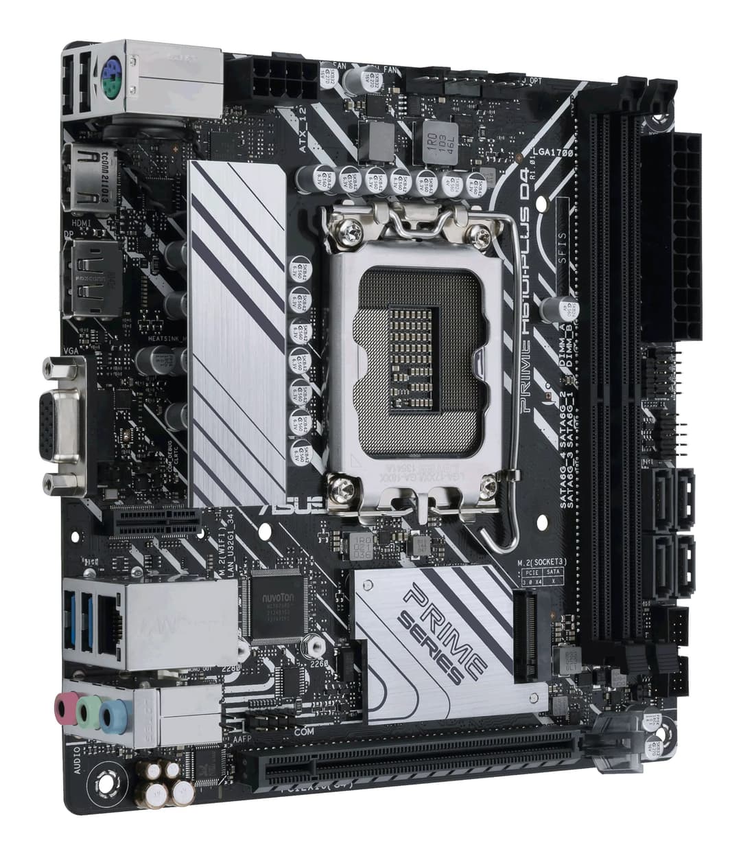 ASUS PRIME H610I-PLUS D4-CSM Intel H610 LGA 1700 mini ITX - Image 3