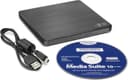 LG GP60NB60 Slim Portable DVD-RW External Drive - Black thumbnail 3