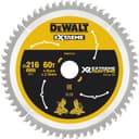 DEWALT DT99570-QZ XR Extreme Runtime Mitre Saw Blade 216 x 30 mm 60T - Yellow/Black thumbnail 1