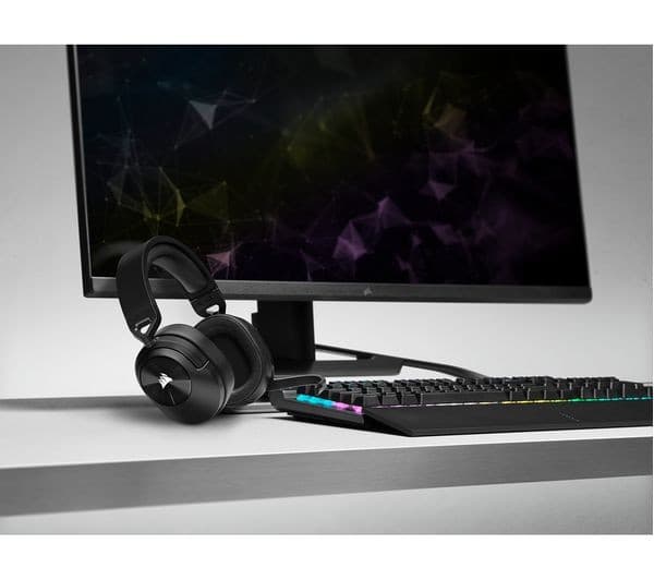 CORSAIR HS55 Wireless 7.1 Gaming Headset - Carbon - Image 4