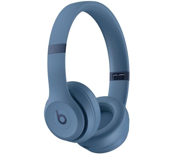 Beats Solo 4 Wireless Bluetooth On-Ear Headphones - Slate Blue