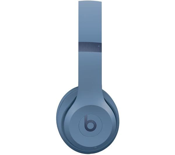 Beats Solo 4 Wireless Bluetooth On-Ear Headphones - Slate Blue - Image 3