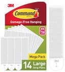 Command Picture Hanging Strips, Large, 14 Pairs (28 Adhesive Strips) thumbnail 2