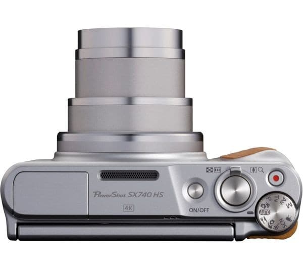 Canon PowerShot SX740 HS Compact Digital Camera with 40x Optical Zoom - Silver - Image 2