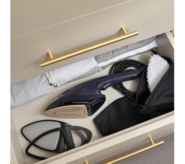 RUSSELL HOBBS Steam Genie 28370 2-in-1 Clothes Steamer - Blue - Image 5